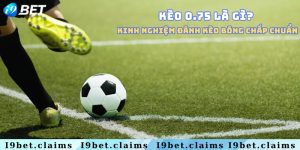 Kèo 0.75 là gì? Kinh nghiệm đánh kèo bóng chấp chuẩn